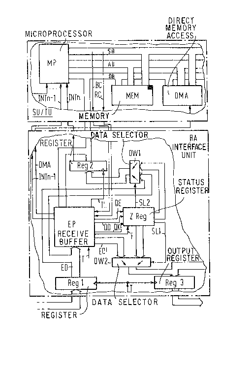 A single figure which represents the drawing illustrating the invention.